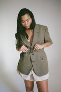 The Belted Blazer