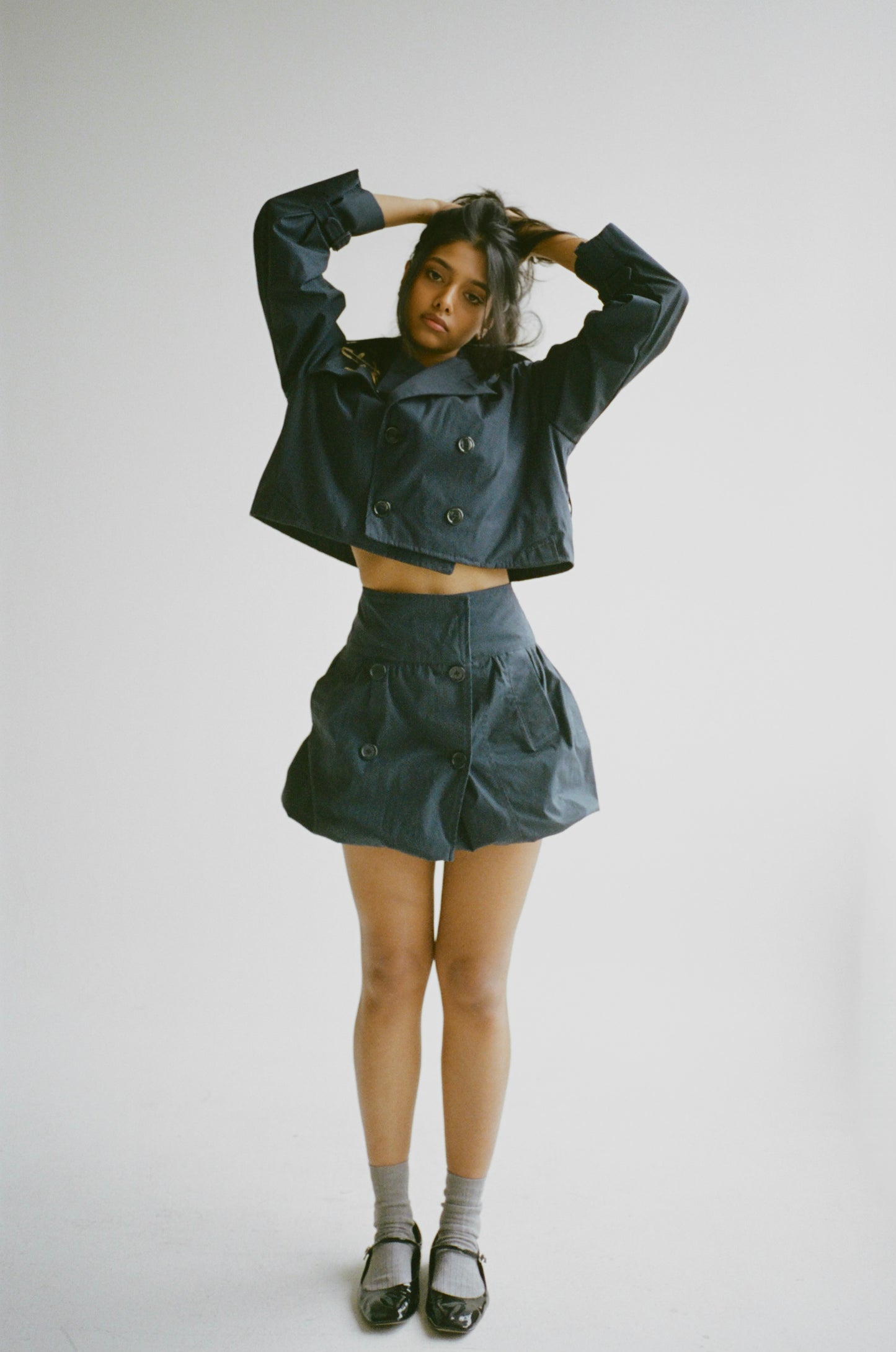 The Trench Mini Skirt
